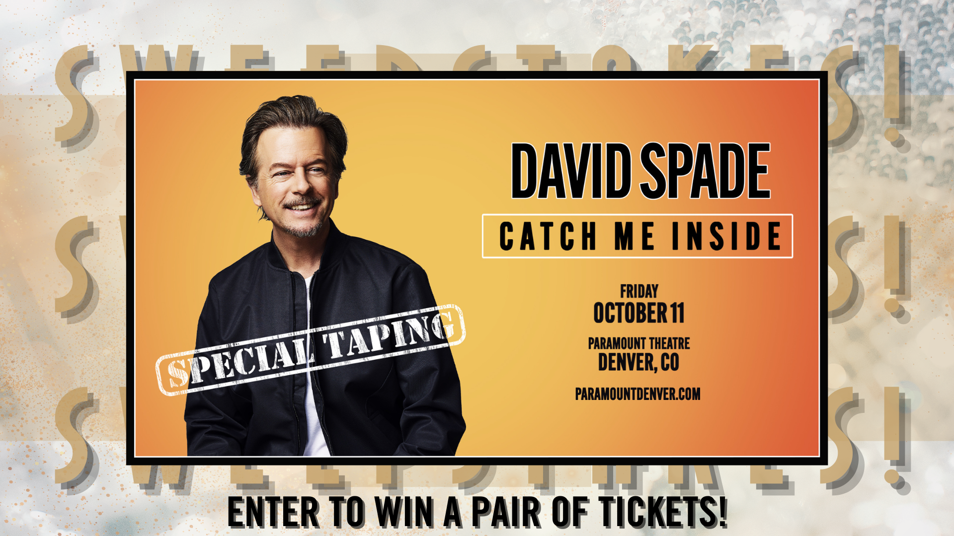 David Spade Sweepstakes